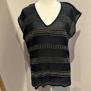 Beaded top by Gryphon